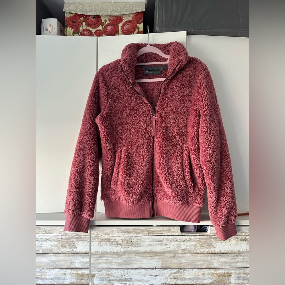 Free Country Pink Teddy Jacket